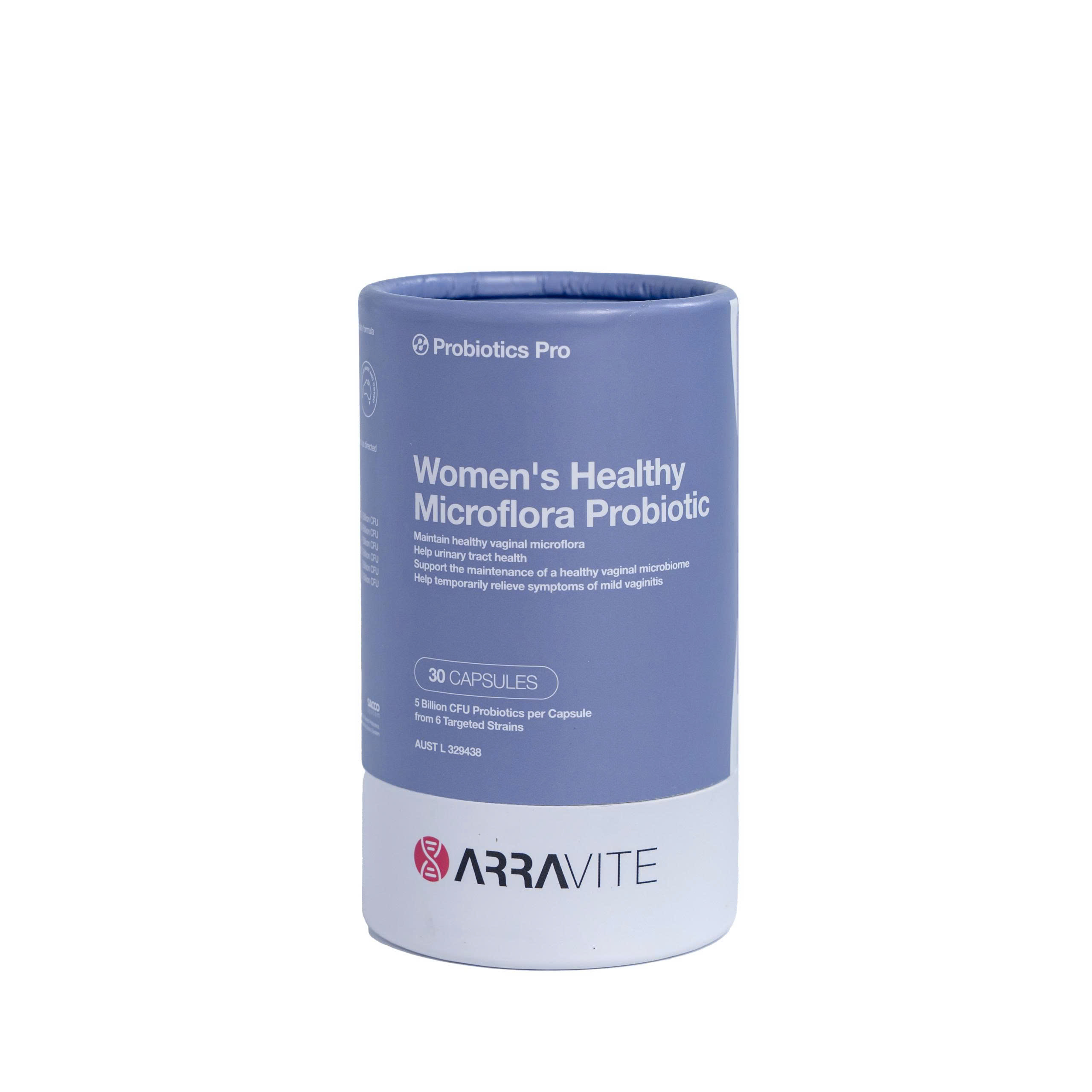 Thực phẩm bảo vệ sức khoẻ ARRAVITE WOMEN’S HEALTHY MICROFLORA PROBIOTIC