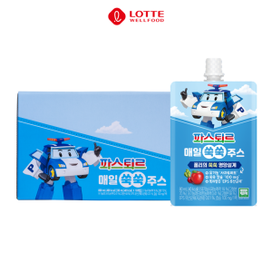 Nước Ép Táo-Củ Dền Lotte Pasteur- 80ml- Hộp 10 gói