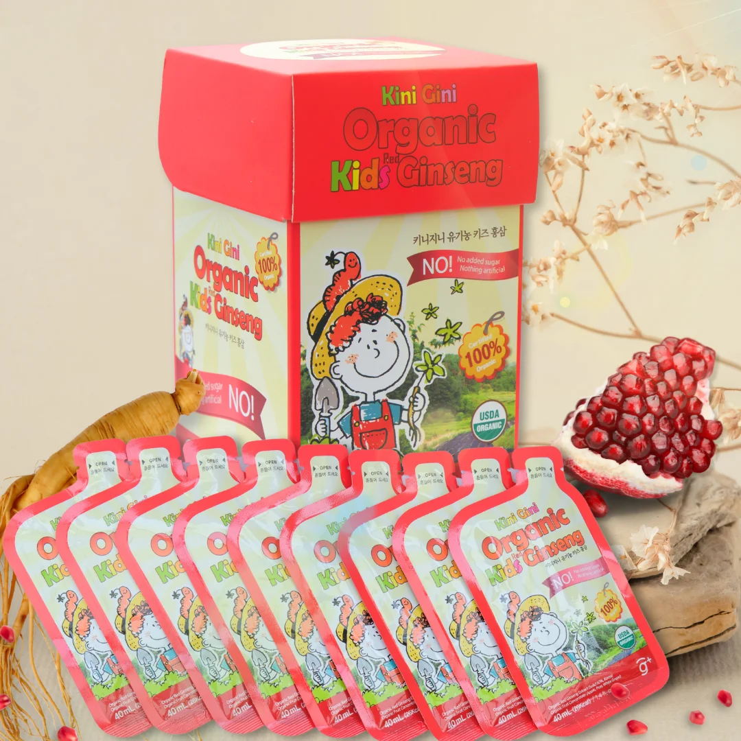 Nước Hồng Sâm Trẻ Em Kang Jang Hyun Ginseng Kids – Hộp 10 Gói