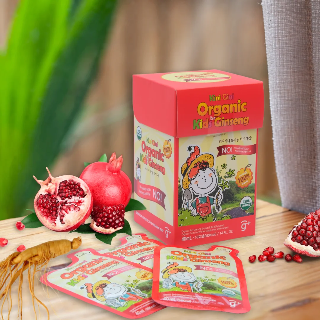 Nước Hồng Sâm Trẻ Em Kang Jang Hyun Ginseng Kids – Hộp 10 Gói - Ảnh 2