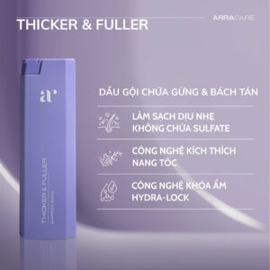 Dầu Gội ArraCare Gừng & Trắc Bách Diệp 200ml