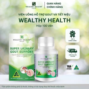 Thực phẩm bảo vệ sức khỏe SUPER URINARY GOUT SUPPORT