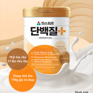 Thực phẩm bổ sung Sữa bột Pasteur Protein+ Ngũ Cốc 750g